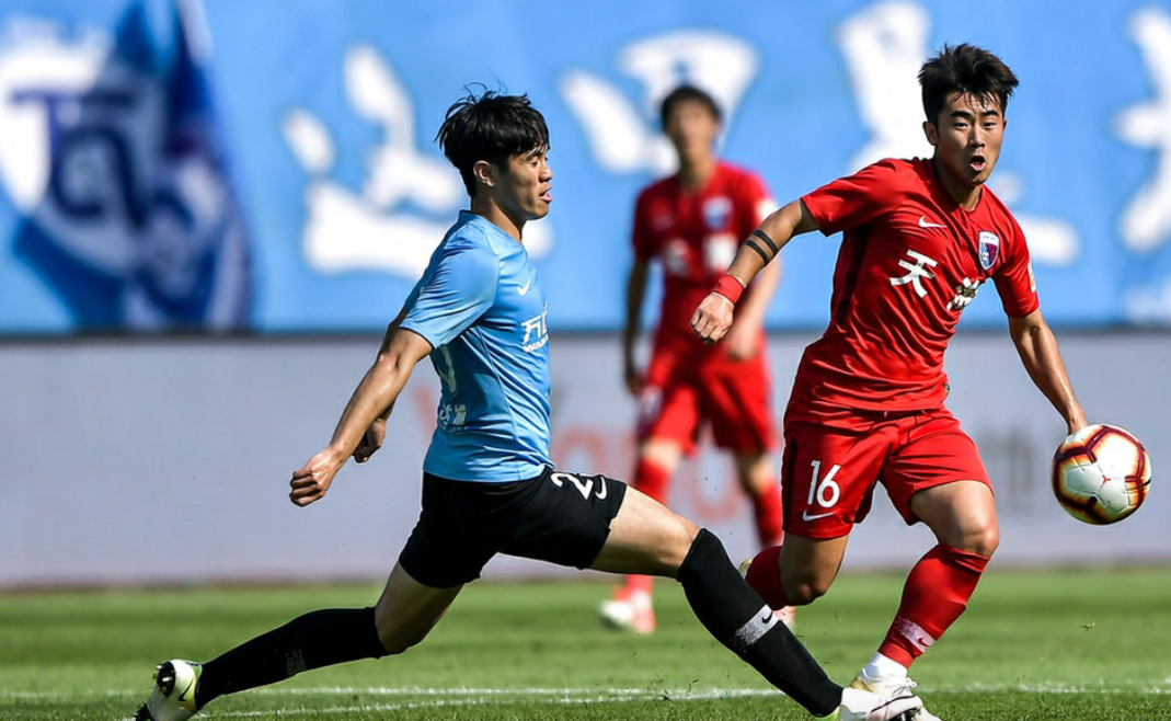 大连一方主场战平天津天海，双方分出胜负的简单介绍