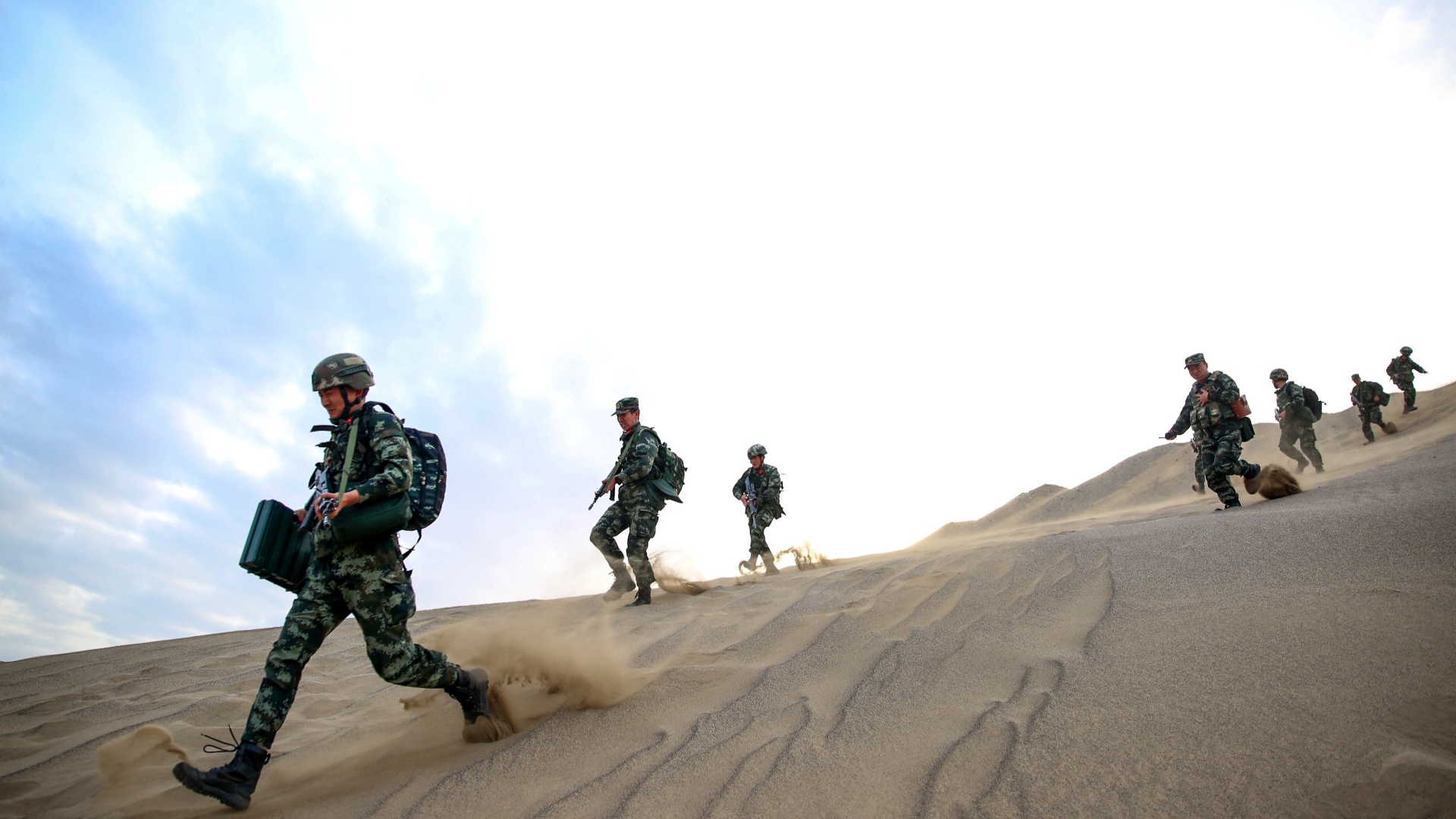 甘肃队备战大比赛，训练紧张的简单介绍